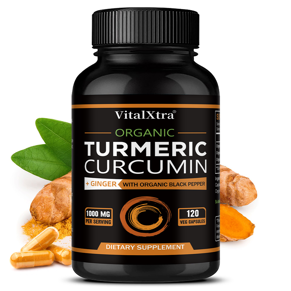 Turmeric Curcumin Capsule - Kurkuma z kurkuminą, czarnym pieprzem i