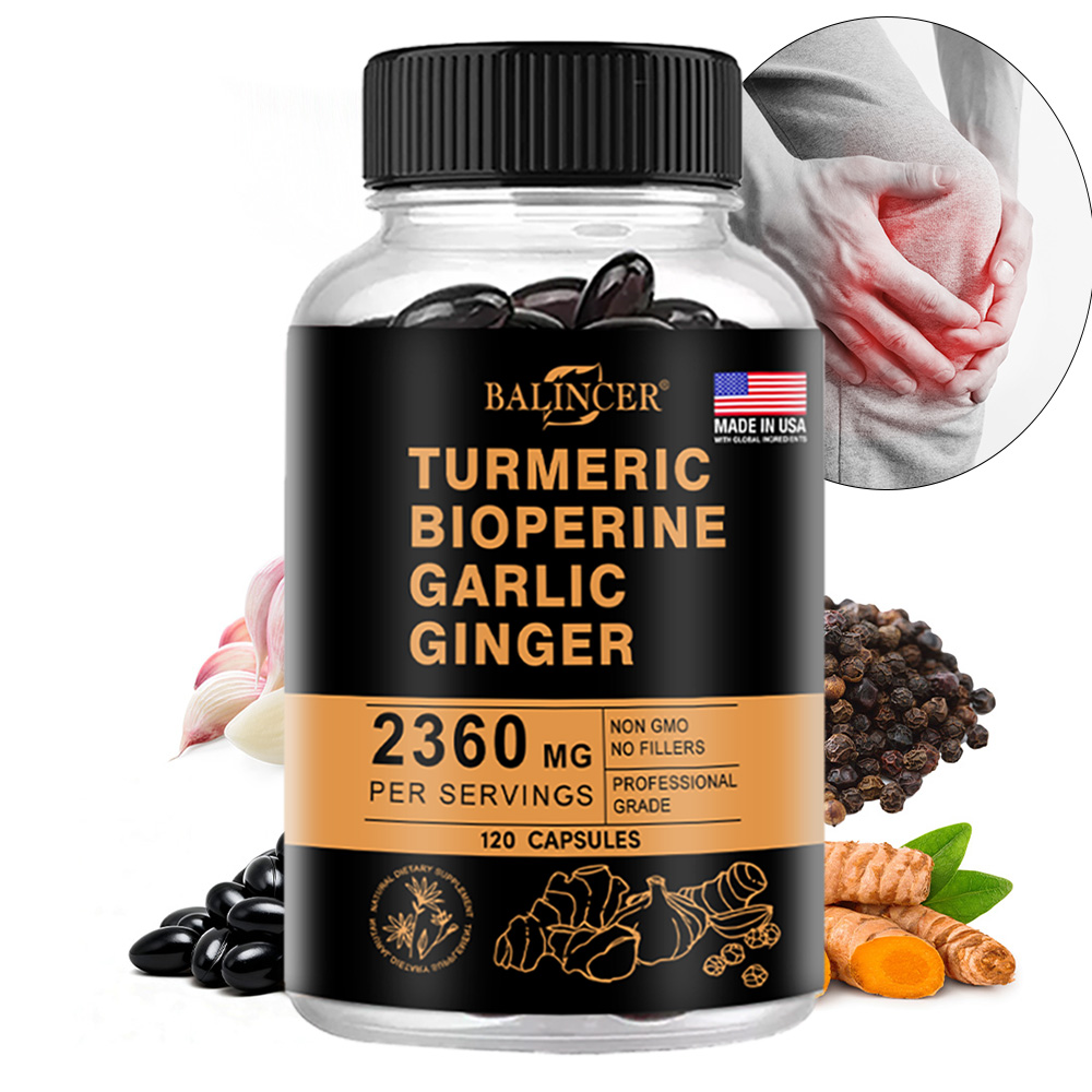 Kapsułki Kurkuma i Imbir 2360m – Turmeric Curcumin Capsule recenzja i cena