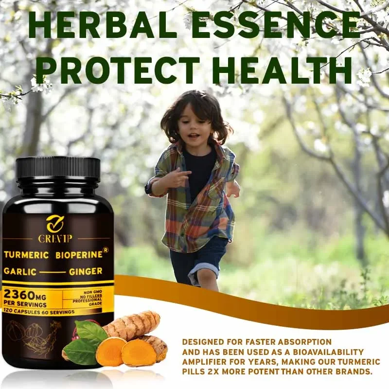Suplement 4 w 1 Kurkuma i Imbi – Turmeric Curcumin Capsule recenzja i cena