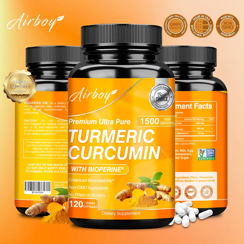 Kapsułki Kurkumy Kurkuminowej  – Turmeric Curcumin Capsule recenzja i cena