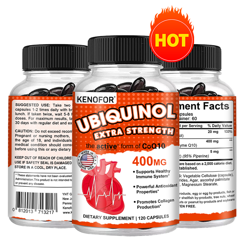 Ubiquinol CoQ10 400 mg w kapsu – Coq10 Ubiquinol Softgel recenzja i cena
