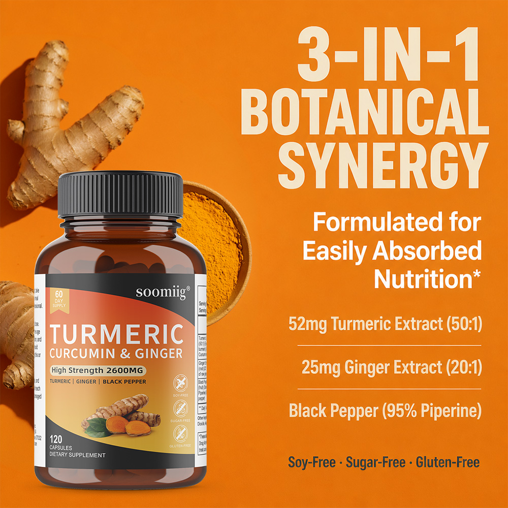 Kapsułki Kurkumina z Kurkumą,  – Turmeric Curcumin Capsule recenzja i cena